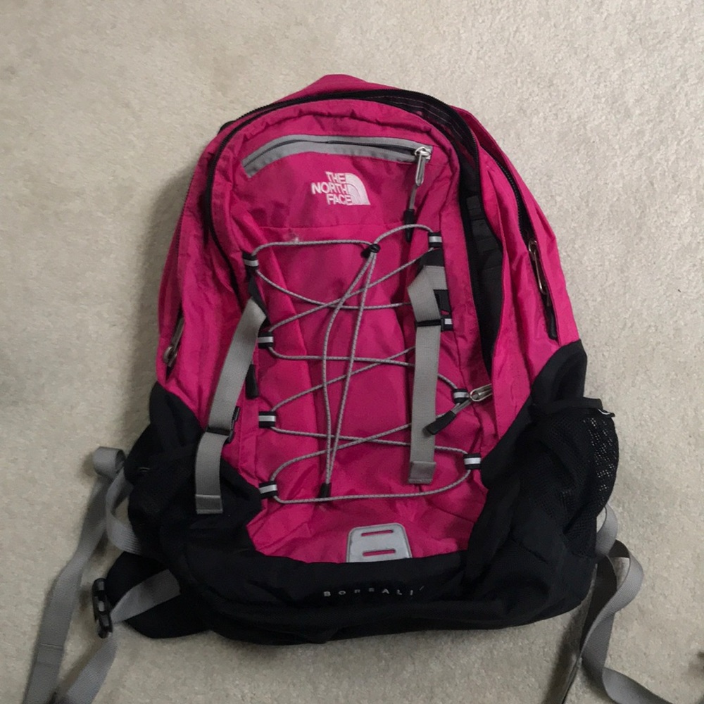 The North Face BOREALIS pink backpack